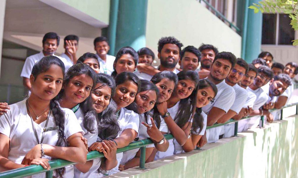 Indian students in University of Visayas Gullas College of Medicine