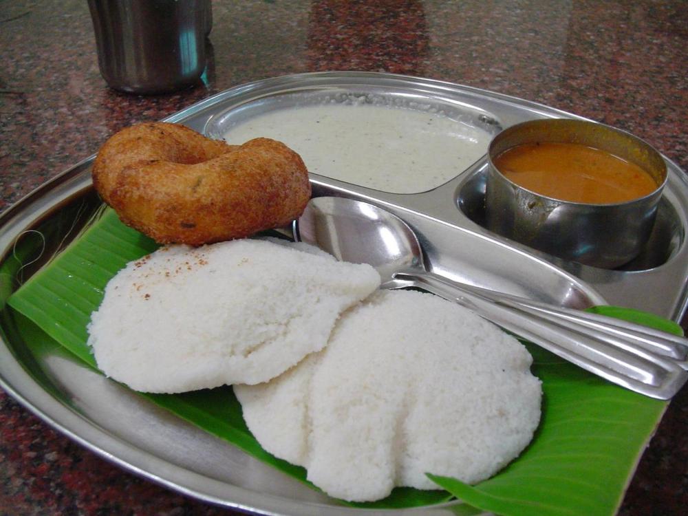 Traditional south Indian dish in UV Gullas Medical College