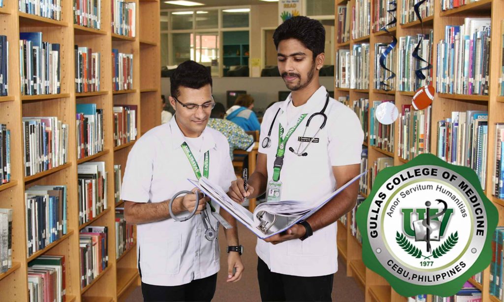 Students in UV Gullas College of Medicine Library