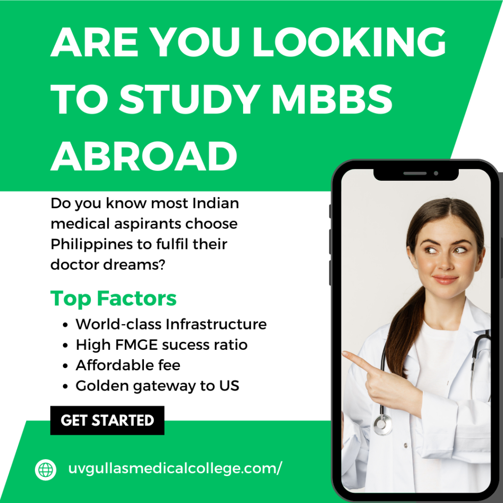 medical colleges in philippines for indian students is most recommended by education professionals. 